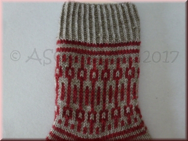 Anleitung No. 16 -  Socke Lilly - Gr. 38/39