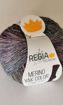 Regia Premium Merino Yak uni + color - Strumpfwolle 4-fach