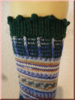 Anleitung No. 5 – Socke Tatjana Gr. 36/37