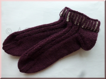 Kuschelsneaker Bordeaux