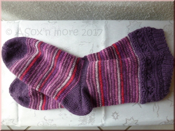 Socke Violetta