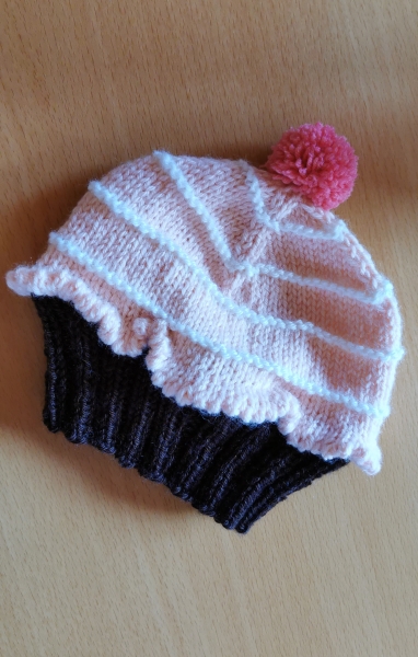Babymützchen "Cup Cake"