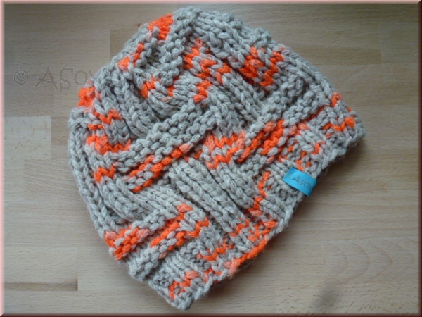 Unisex-Mütze Orange