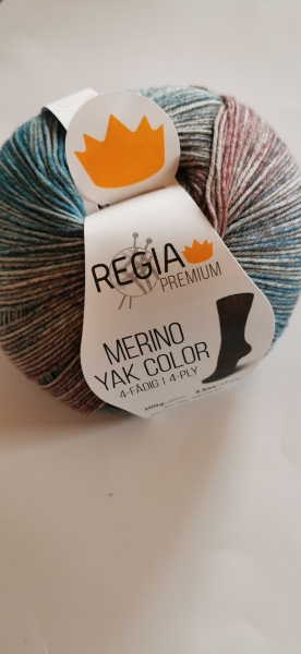 Regia Premium Merino Yak uni + color - Strumpfwolle 4-fach