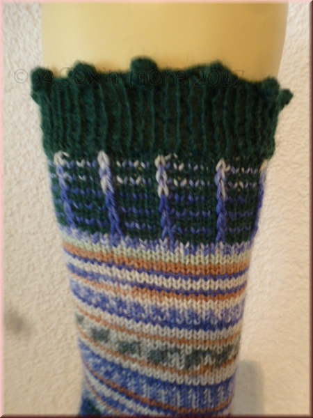 Anleitung No. 5 – Socke Tatjana Gr. 36/37