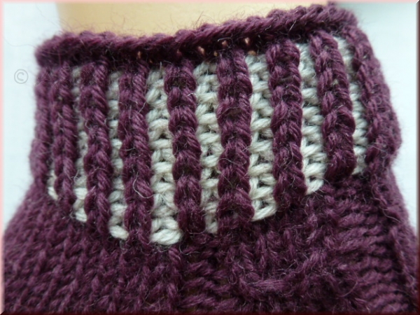 Kuschelsneaker Bordeaux