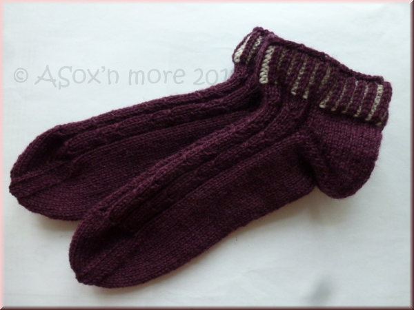 Kuschelsneaker Bordeaux