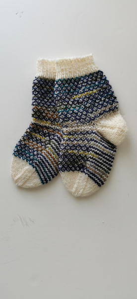 Mustersocke Mo + Moni