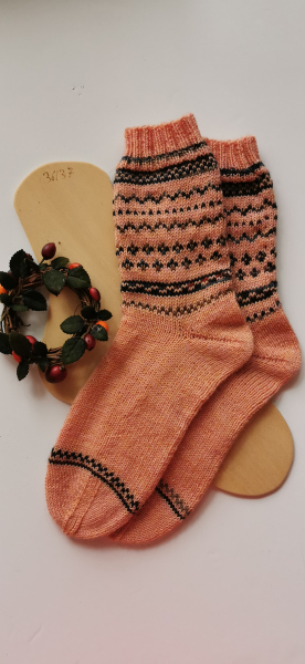 Fair-Isle-Socke Drammen